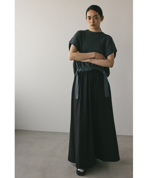 STYLEMIXER（スタイルミキサー）の「フロントギャザードライニット（ニット/セーター・レディース・ホワイト/レッド/グレー・FREE）」の19枚目の写真