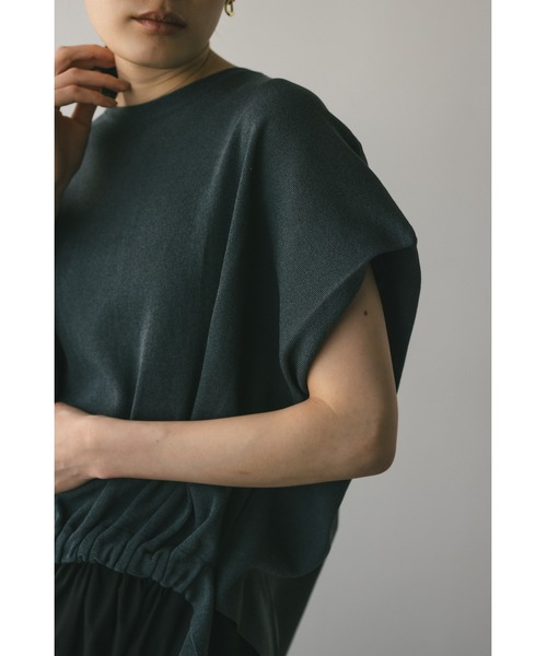 STYLEMIXER（スタイルミキサー）の「フロントギャザードライニット（ニット/セーター・レディース・ホワイト/レッド/グレー・FREE）」の17枚目の写真