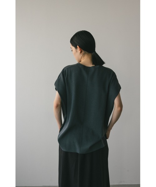 STYLEMIXER（スタイルミキサー）の「フロントギャザードライニット（ニット/セーター・レディース・ホワイト/レッド/グレー・FREE）」の15枚目の写真