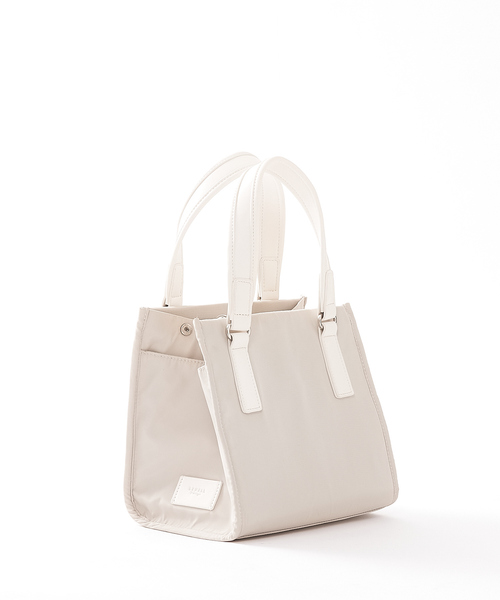 LOWELL things（ロウェル　シングス）の「【推し活】オシゴトミニトートバッグ/推し活バッグ（ショルダーバッグ・レディース・アイボリー/ブラック・フリー）」の5枚目の写真