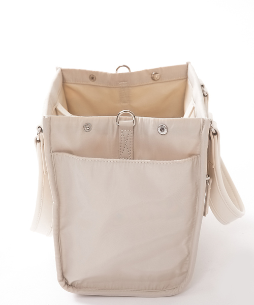 LOWELL things（ロウェル　シングス）の「【推し活】オシゴトミニトートバッグ/推し活バッグ（ショルダーバッグ・レディース・アイボリー/ブラック・フリー）」の12枚目の写真