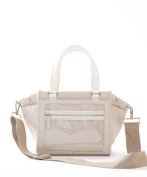 LOWELL things（ロウェル　シングス）の「【推し活】オシゴトミニトートバッグ/推し活バッグ（ショルダーバッグ・レディース・アイボリー/ブラック・フリー）」の16枚目の写真