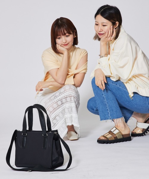ミニバッグ❀ハンドメイド❀シンクオブミー オシゴトミニトートバッグ/推し活バッグ（ショルダーバッグ