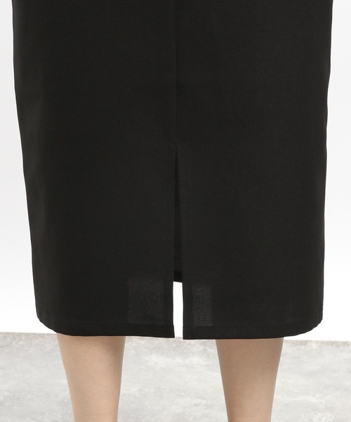 GLOBAL WORK Smile Seed Store（グローバルワーク スマイルシードストア）の「リネンライクVネックワンピース/977015（ワンピース・レディース・ベージュ/ブラック・MEDIUM/SMALL/X-LARGE/LARGE）」の19枚目の写真