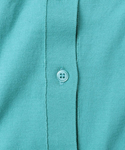 BARNYARDSTORM（バンヤードストーム）の「BARNYARDSTORM / 半袖カーディガン / ハンドウォッシャブル（カーディガン/ボレロ・レディース・ベージュ/ネイビー/グリーン・1/0）」の15枚目の写真