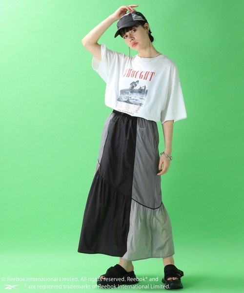 JEANASIS（ジーナシス）の「【Reebok 別注】パネルキャップ/124326（キャップ・レディース・ブラック系その他・FREE）」の2枚目の写真