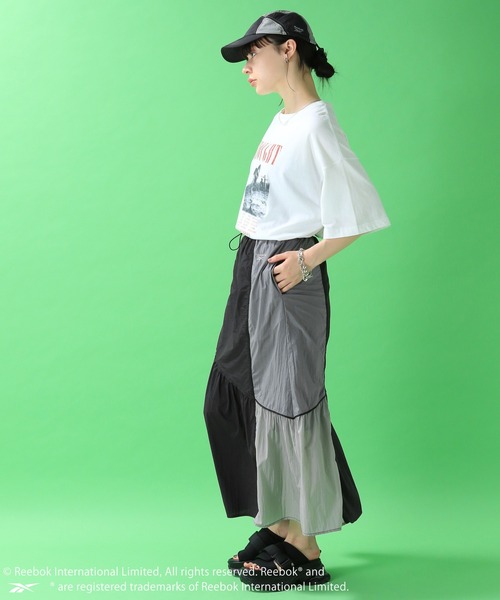 JEANASIS（ジーナシス）の「【Reebok 別注】パネルキャップ/124326（キャップ・レディース・ブラック系その他・FREE）」の3枚目の写真