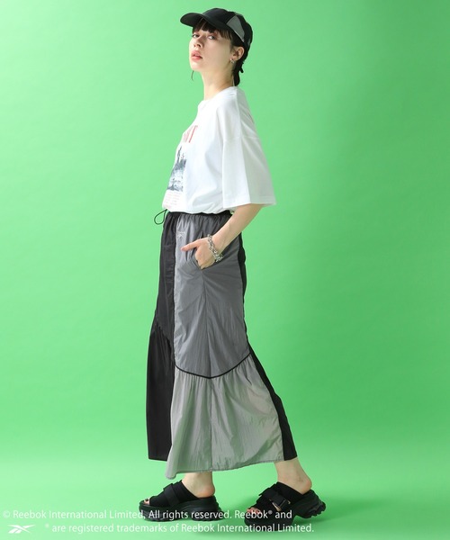 JEANASIS（ジーナシス）の「【Reebok 別注】パネルキャップ/124326（キャップ・レディース・ブラック系その他・FREE）」の4枚目の写真