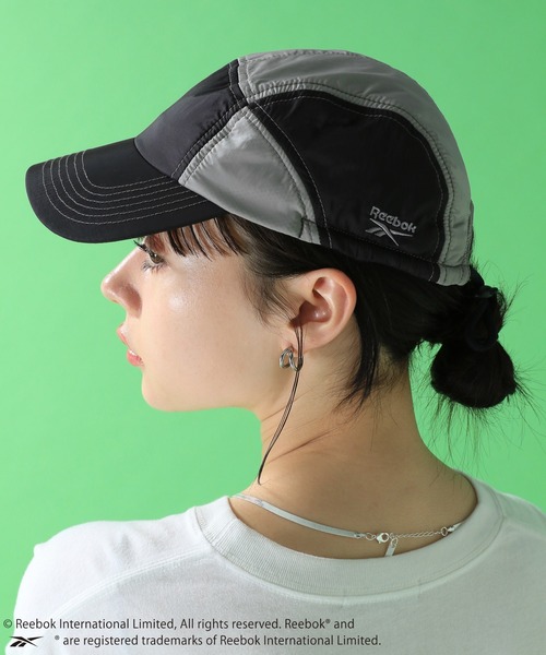 JEANASIS（ジーナシス）の「【Reebok 別注】パネルキャップ/124326（キャップ・レディース・ブラック系その他・FREE）」の5枚目の写真