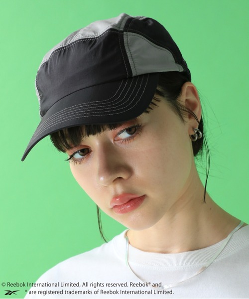 JEANASIS（ジーナシス）の「【Reebok 別注】パネルキャップ/124326（キャップ・レディース・ブラック系その他・FREE）」の6枚目の写真