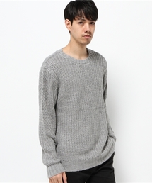 SEVENDAYS=SUNDAY | アクリルウール　長袖クルーネックプルオーバー(ニット/セーター)