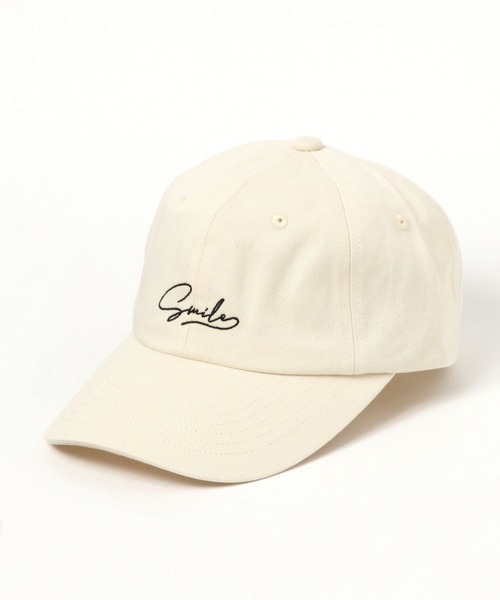 GLOBAL WORK Smile Seed Store（グローバルワーク スマイルシードストア）の「コットンツイルロゴキャップ/117931（キャップ・レディース・ベージュ/モカ/ブラック系その他/ブラック/グリーン/ブルー系その他・FREE）」の4枚目の写真