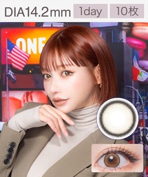 せかいのふるーりー（セカイノフルーリー）の「せかいのふるーりー 1day NEW YORK（10枚入り）（コンタクトレンズ・カラコン・メンズ）」