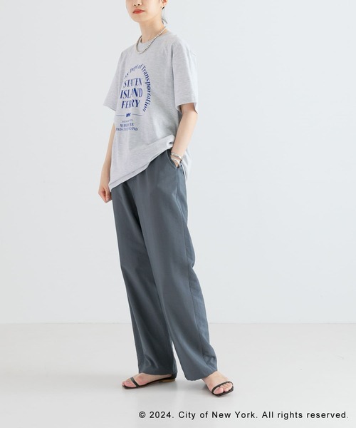 GOOD ROCK SPEED（グッドロックスピード）の「GOOD ROCK SPEED　NYC サークルロゴTシャツ（Tシャツ/カットソー・レディース・ホワイト/グレー・FREE）」の14枚目の写真