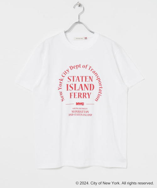 GOOD ROCK SPEED（グッドロックスピード）の「GOOD ROCK SPEED　NYC サークルロゴTシャツ（Tシャツ/カットソー・レディース・ホワイト/グレー・FREE）」の19枚目の写真