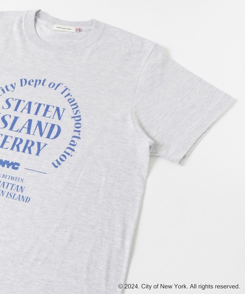 GOOD ROCK SPEED（グッドロックスピード）の「GOOD ROCK SPEED　NYC サークルロゴTシャツ（Tシャツ/カットソー・レディース・ホワイト/グレー・FREE）」の21枚目の写真