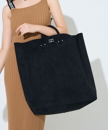 YOUNG&OLSEN The DRYGOODS STORE（ヤングアンドオルセン）の「YOUNG&OLSEN The DRYGOODS STORE/ヤングアンドオルセン ULTRASUEDE TOTE BAG L/ウルトラスウェード トートバッグ Lサイズ/フェイクスウェード　限定展開（トートバッグ）」