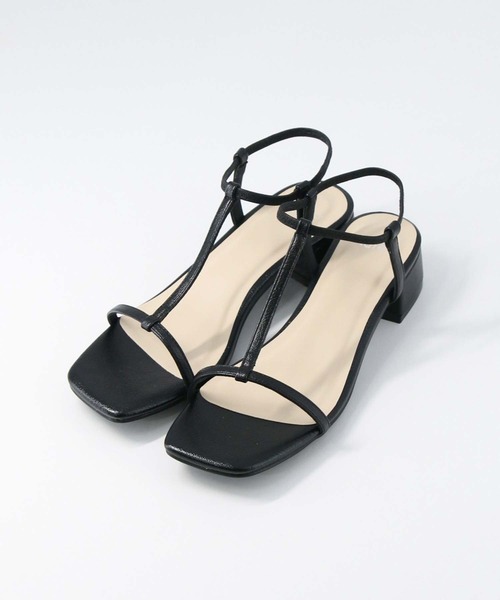Gready Brilliant（グレディブリリアン）の「Ｔ字ストラップサンダル（サンダル・レディース・ブラック/シルバー・36/37/38）」の20枚目の写真