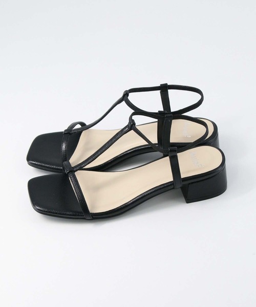 Gready Brilliant（グレディブリリアン）の「Ｔ字ストラップサンダル（サンダル・レディース・ブラック/シルバー・36/37/38）」の22枚目の写真