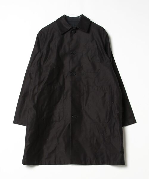 SOPHNET.（ソフネット）ステンカラーコート　ブラック　M SOPHNET.（ソフネット）ステンカラーコート ブラック M 【公式通販】