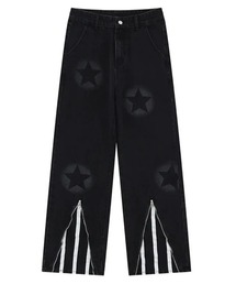 A'GEM/9 × .kom 『RAYOHOPP/レイオホップ』 裾ZIPデニムパンツ