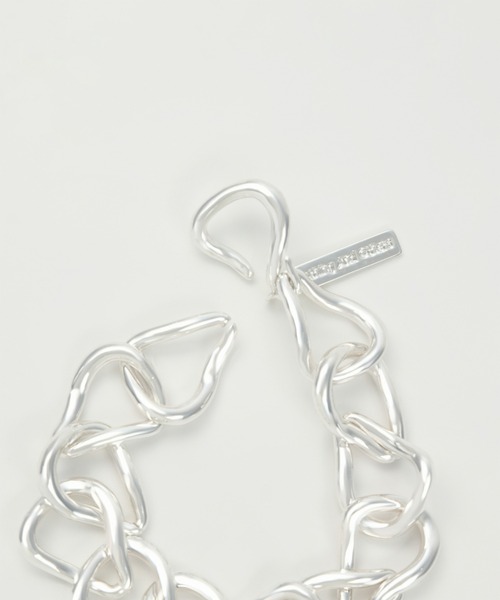 Nothing And Others(ナッシングアンドアザーズ)の「「Nothing And Others/ナッシングアンドアザーズ」Hook chain Bracelet(ブレスレット・レディース・マルチ/シルバー・FREE)」の8枚目の写真
