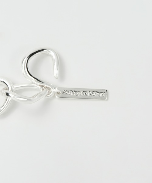 Nothing And Others(ナッシングアンドアザーズ)の「「Nothing And Others/ナッシングアンドアザーズ」Hook chain Bracelet(ブレスレット・レディース・マルチ/シルバー・FREE)」の12枚目の写真
