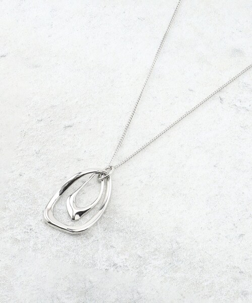 UNTITLED(アンタイトル)の「【Oggi掲載商品】ビッグトップネックレス(ネックレス・レディース・シルバー/ゴールド・99)」の3枚目の写真