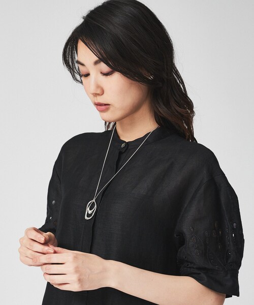 UNTITLED(アンタイトル)の「【Oggi掲載商品】ビッグトップネックレス(ネックレス・レディース・シルバー/ゴールド・99)」の7枚目の写真