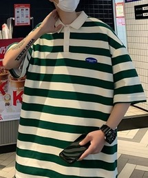 MGV | シンプルボーダーポロシャツ(ポロシャツ)