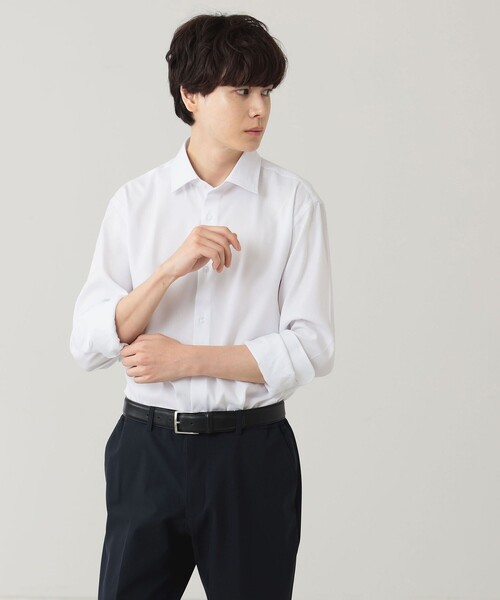 【セール】SMART TECH(R) オックスフォード レギュラーカラー シャツ（シャツ/ブラウス）｜B:MING by BEAMS（ビーミングバイビームス）