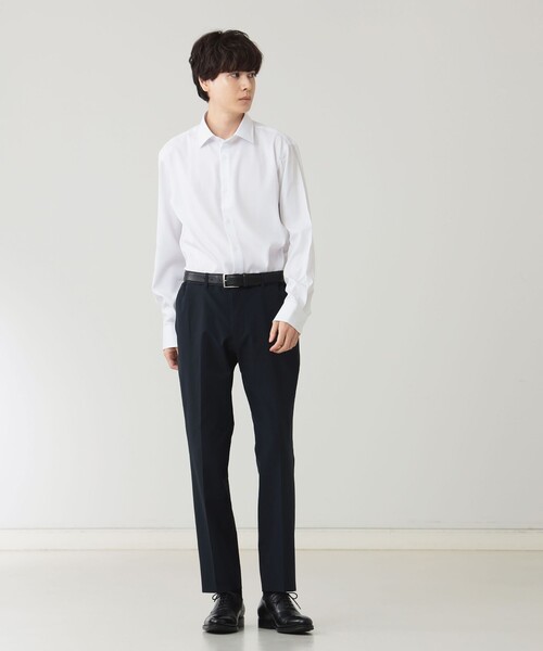 B:MING by BEAMS（ビーミングバイビームス）の「SMART TECH(R) オックスフォード レギュラーカラー シャツ（シャツ/ブラウス・メンズ・ホワイト・X-LARGE/MEDIUM/LARGE）」の3枚目の写真