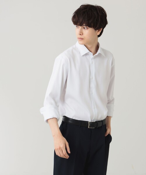 B:MING by BEAMS（ビーミングバイビームス）の「SMART TECH(R) オックスフォード レギュラーカラー シャツ（シャツ/ブラウス・メンズ・ホワイト・X-LARGE/MEDIUM/LARGE）」の5枚目の写真