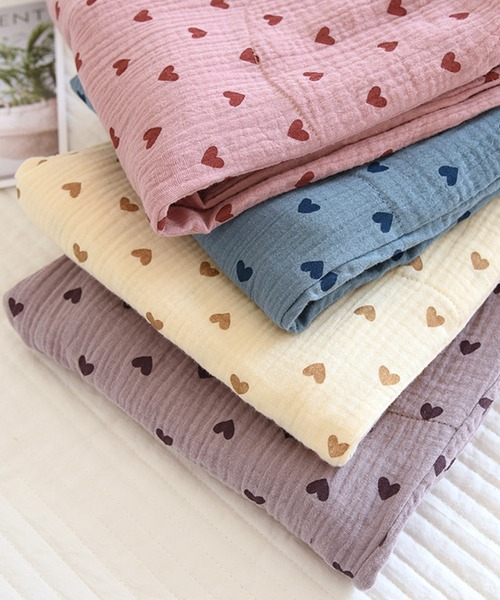 DAY CLOSET（デイ クローゼット）の「レディース 小粒ハートのコットンルームウェアパンツ（ルームウェア/パジャマ・レディース・ブルー/クリーム/パープル/ピンク・M/L/XL）」の7枚目の写真