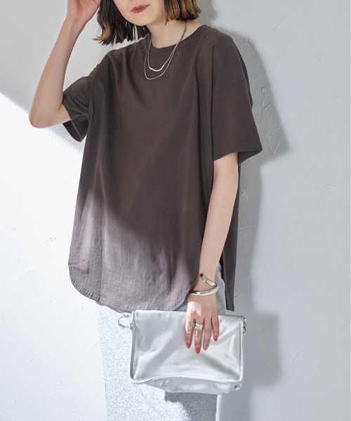 バンドバックプリント半袖Tシャツ（Tシャツ/カットソー）｜each