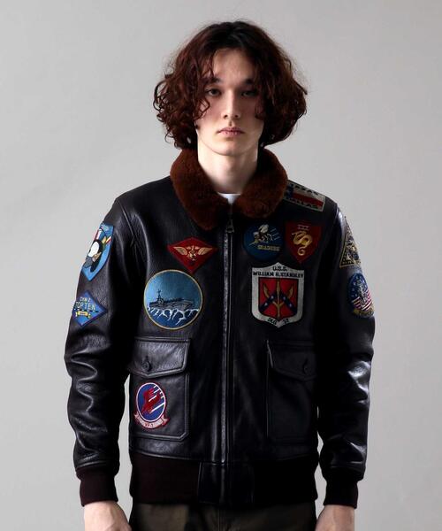 楽天市場】【中古】MAX CADY'S G-1 FLIGHT JACKET TOP GUN