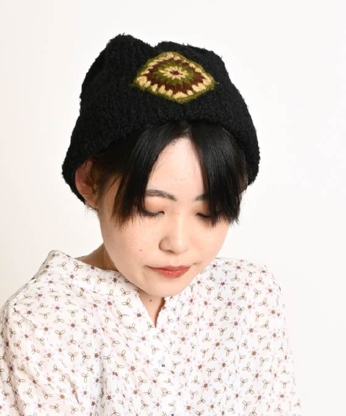 MACKIEマッキー新品ニット帽yarmoワンピ、nah様 MACKIEマッキー新品ニット帽yarmoワンピ、nah様 MACKIEマッキー