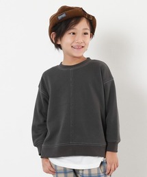 devirock（デビロック）の「ステッチ配色  切替 トレーナー（スウェット・キッズ）」