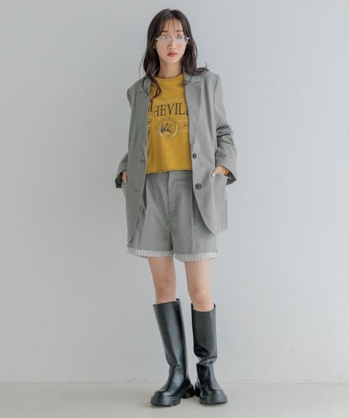 LOWRYS FARM(ローリーズファーム)の「TRショートパンツ 132290(その他パンツ・レディース・ネイビー/グレー・FREE)」の22枚目の写真
