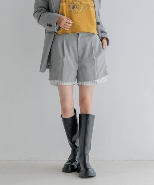 LOWRYS FARM(ローリーズファーム)の「TRショートパンツ 132290(その他パンツ・レディース・ネイビー/グレー・FREE)」の19枚目の写真