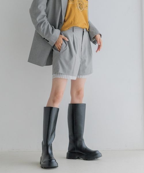 LOWRYS FARM(ローリーズファーム)の「TRショートパンツ 132290(その他パンツ・レディース・ネイビー/グレー・FREE)」の18枚目の写真