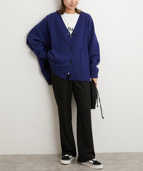 JOURNAL STANDARD relume（ジャーナルスタンダード　レリューム）の「《追加》サーモサキソニー裏起毛パンツ（スラックス・レディース・グレー/ブラック/ネイビー・38/36）」の17枚目の写真