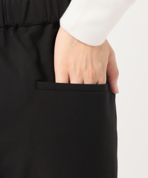 JOURNAL STANDARD relume（ジャーナルスタンダード　レリューム）の「《追加》サーモサキソニー裏起毛パンツ（スラックス・レディース・グレー/ブラック/ネイビー・38/36）」の6枚目の写真