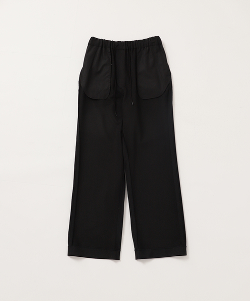 JOURNAL STANDARD relume（ジャーナルスタンダード　レリューム）の「《追加》サーモサキソニー裏起毛パンツ（スラックス・レディース・グレー/ブラック/ネイビー・38/36）」の8枚目の写真