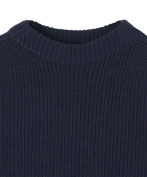 TOKYO SHIRTS(トウキョウシャツ)の「ボトルネックニットベスト レディース(ベスト・レディース・ネイビー/グレー・L/M)」の8枚目の写真