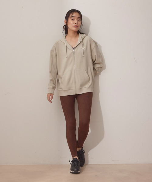 PUMA（プーマ）の「【PUMA】HER フーデッドジャケット（パーカー・レディース・ベージュ/ブラック・L）」の15枚目の写真