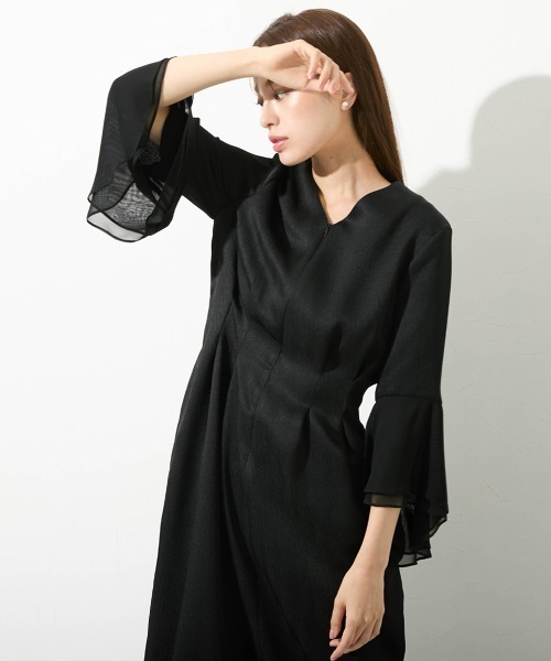 ゆず【新品】ブラックフォーマル　米沢織　セレブ　千鳥柄 安心の日本製！ ゆず【新品】ブラックフォーマル 米沢織 セレブ 千鳥柄 安心の日本製