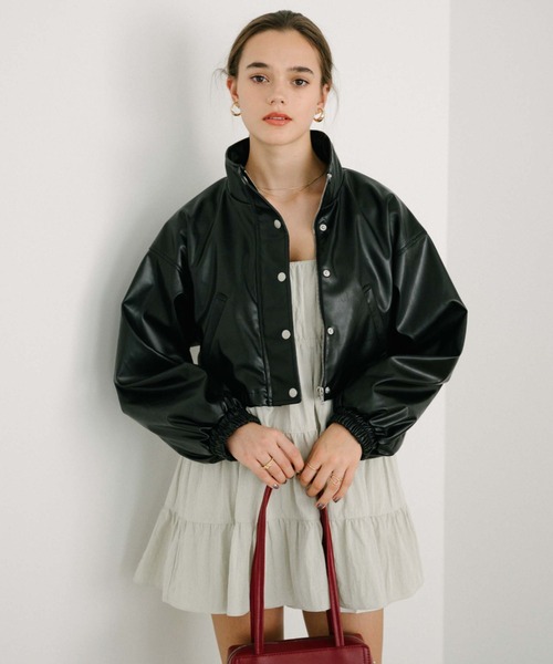 archives(アルシーヴ)の「ティアードミニキャミワンピース(ワンピース・レディース・アイボリー/ブラック/ブラウン・MEDIUM)」の6枚目の写真