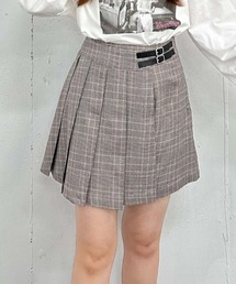 archives | 【セットアップ対応】チェックラッププリーツミニスカート(スカート)