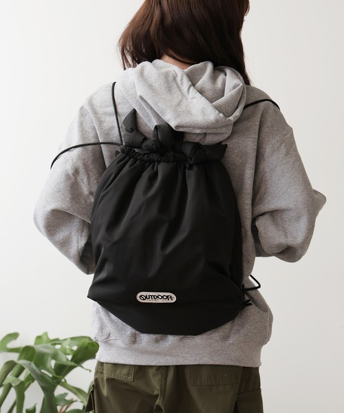 UPRADA巾着バッグ 巾着バッグ Lサイズ（合切袋型）｜Non-Foundation Leather ノン